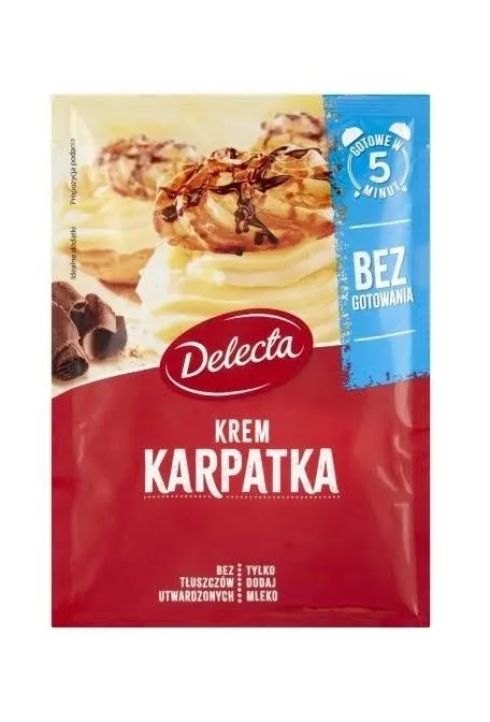 Krem karpatka w 5 minut 136g delecta