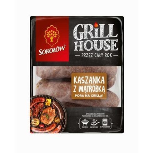 Kaszanka z wątróbką 500g Sokołów