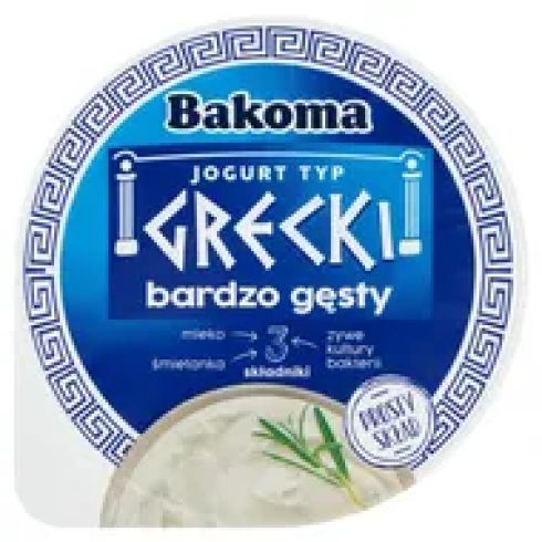 Jogurt naturalny typ grecki 170g Bakoma
