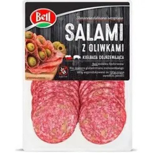 Bell salami z oliwkami 80g