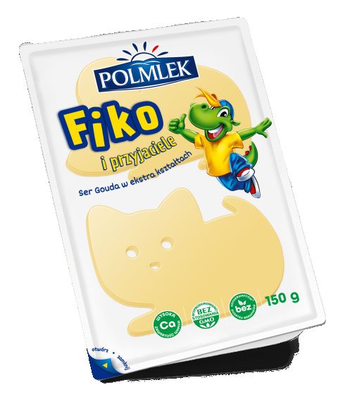 Polmlek fiko i przyjaciele ser gouda plastry 150g