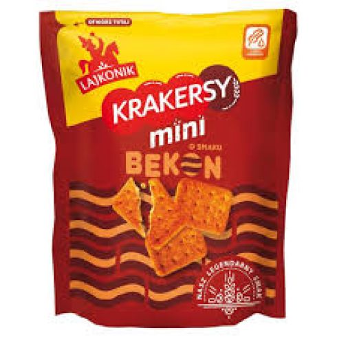 Mini krakersy bekon 100g Lajkonik