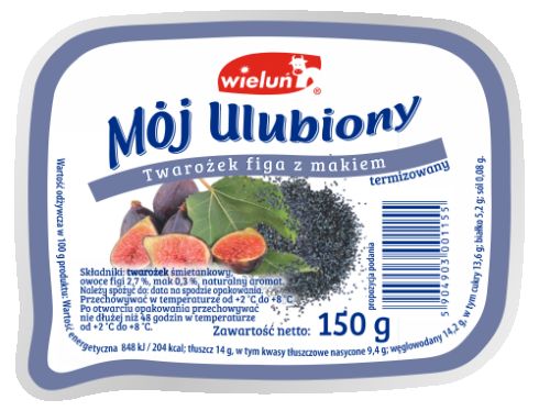 Twarożek mój ulubiony figa z makiem 125g