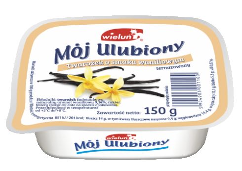 Twarożek mój ulubiony o smaku waniliowym 150g