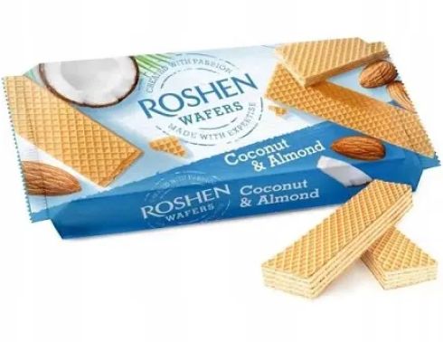 Wafers coconut&almond 216g