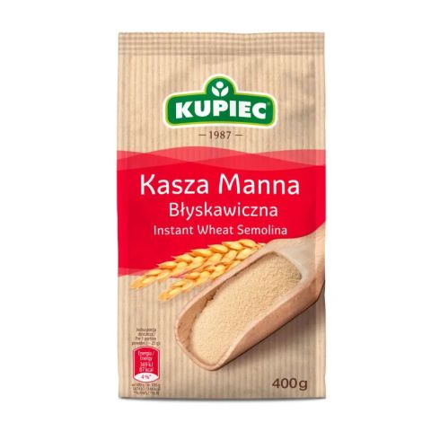 Kupiec kasza manna błyskawiczna 400g