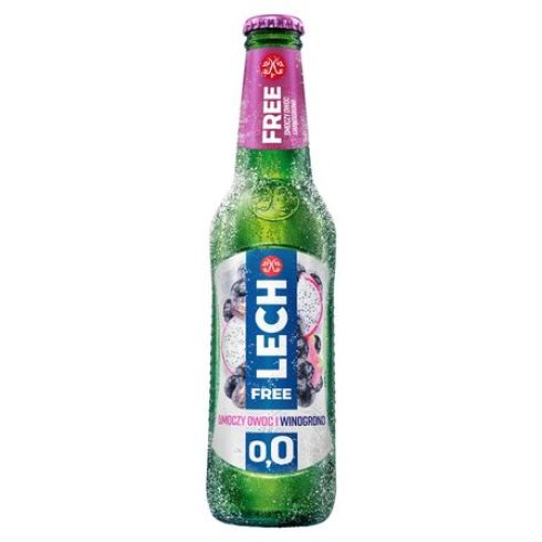 Lech Free Piwo bezalkoholowe smoczy owoc i winogrono 330 ml