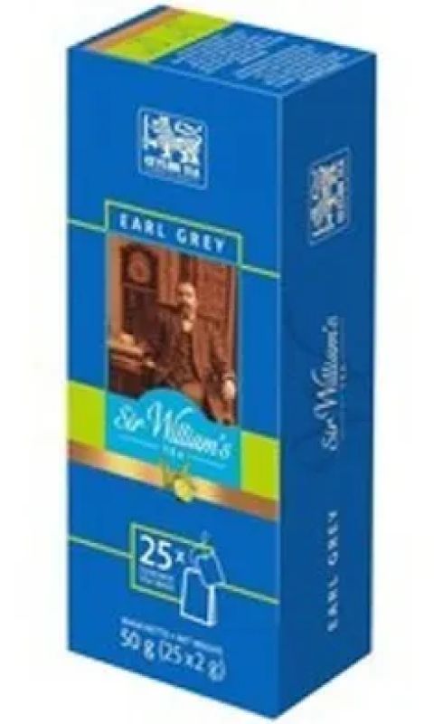 Herbata Sir William’s tea earl grey 25szt x2g