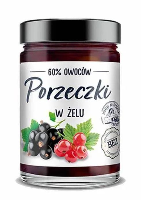 Porzeczki w żelu helcom 320g