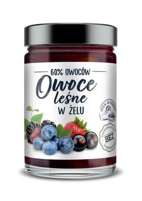 Owoce leśne w żelu helcom 320g