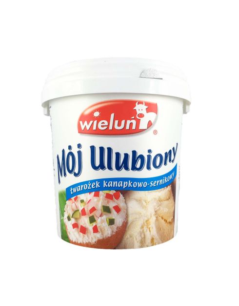 Mój ulubiony wiadro 1kg twarożek kanapkowy-sernikowy wieluń