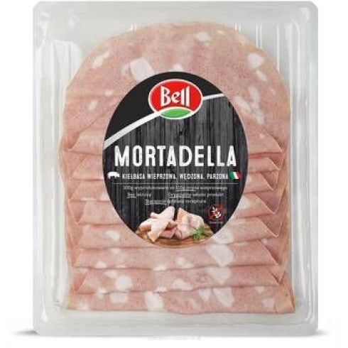 Mortadella plastry 120g Bell