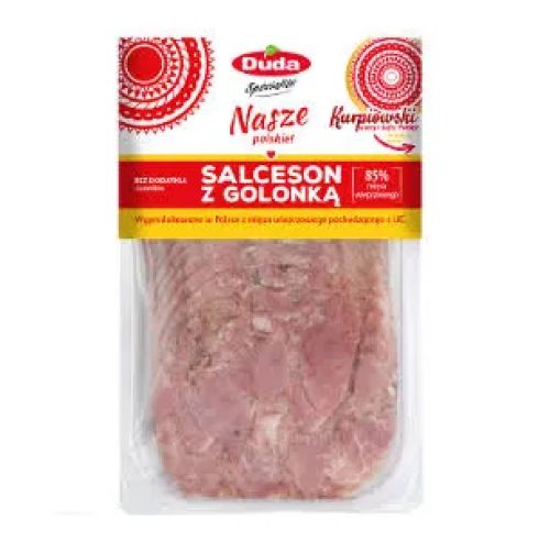 Salceson z golonką plastry 130g Duda