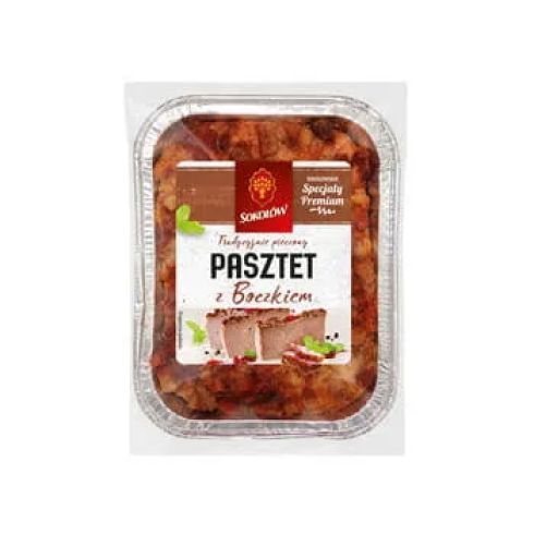 Pasztet z boczkiem 200g Sokołów