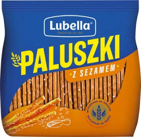 Paluszki z sezamem 220g Lubella