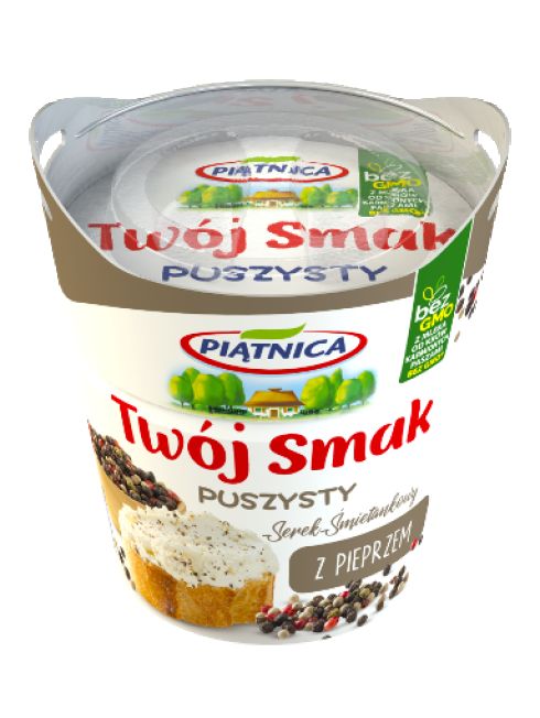 Piątnica twój smak puszysty z pieprzem 150g