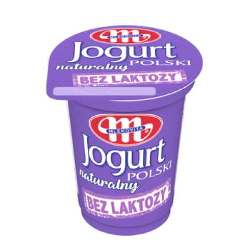 Mlekovita jogurt polski naturalny bez laktozy 350g