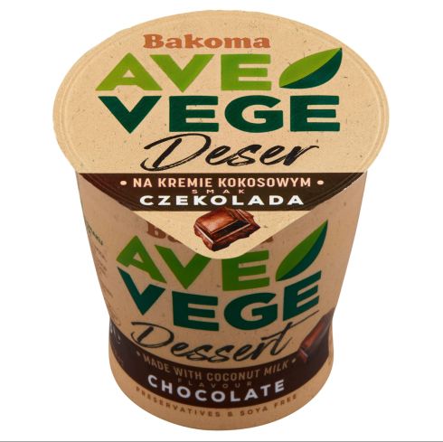 Deser ave vege czekolada 150g Bakoma