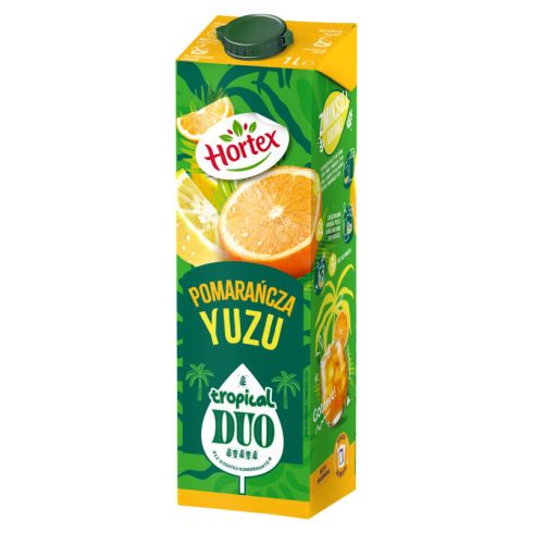 Hortex tropical duo napój pomarańcza yuzu 1L