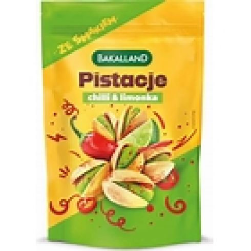Pistacje prażone chilli&lime 70g Bakalland