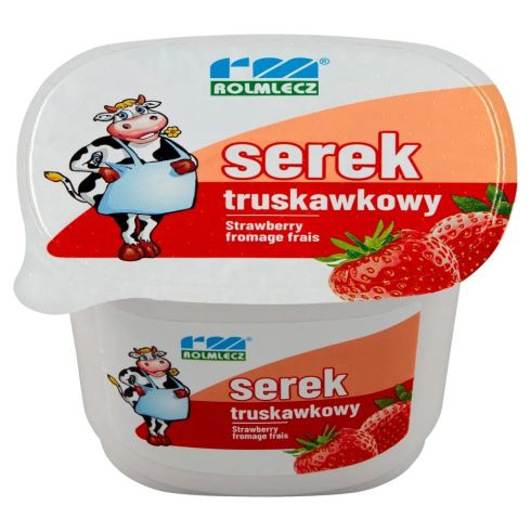 Serek homogenizowany Rolmlecz truskawkowy 200g