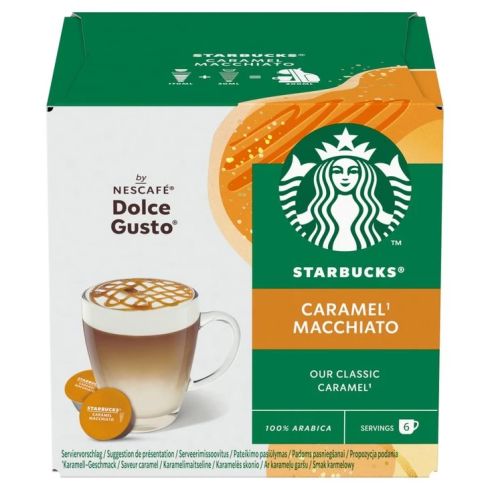 Starbucks caramel macchiato by nescafe dolce gusto 127,8g